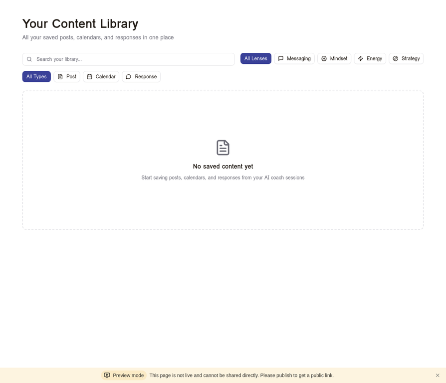 Content Library